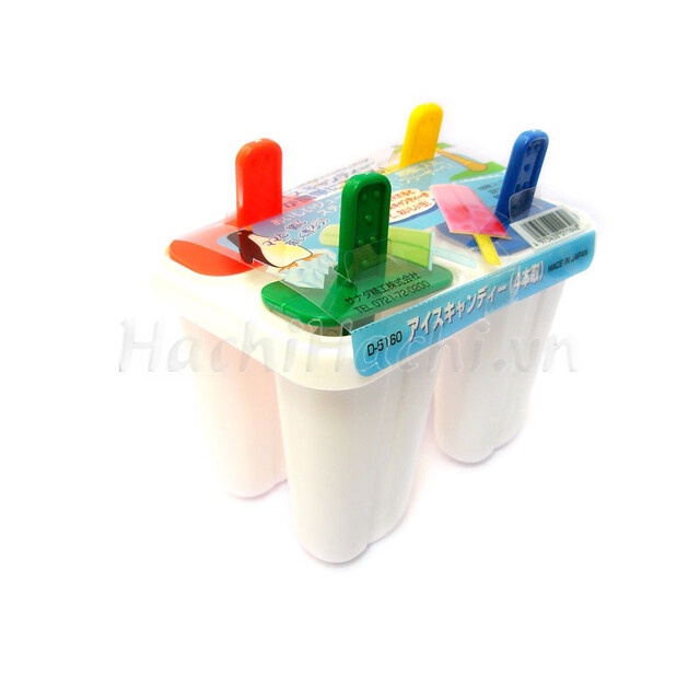 Khuôn làm kem 4 chiếc Made in Japan