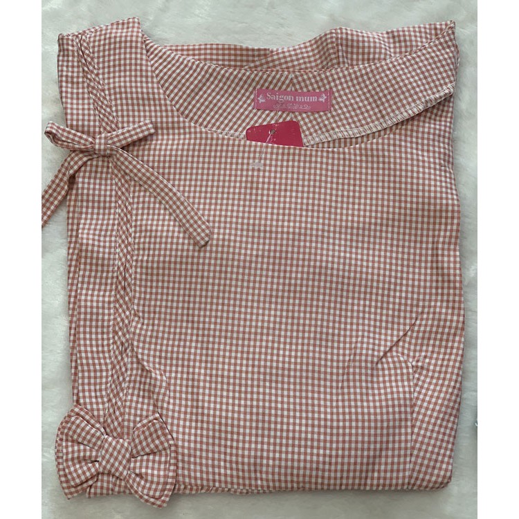 [Size 40-70kg] Áo bầu công sở dễ thương 100% sợi cotton mềm mát thấm mồ hôi may đẹp cẩn thận tỷ mỉ