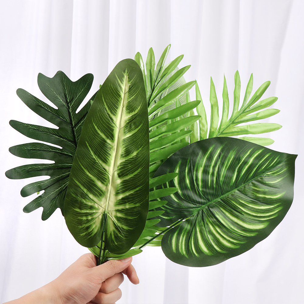 2 Lá Cọ Giả Trang Trí Nhà Cửa