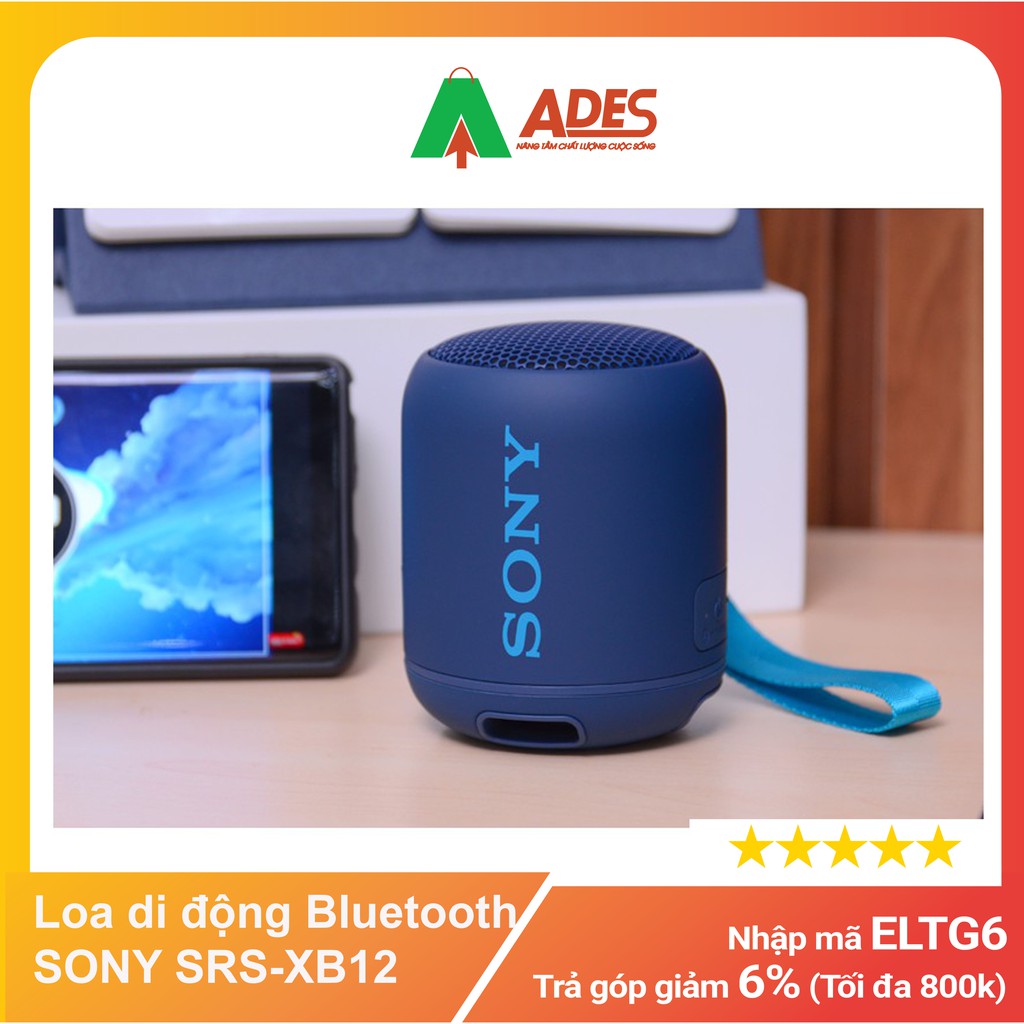 Loa di động Bluetooth SONY SRS-XB12 - Chính hãng - Bảo hành 12 Tháng - NEW 2021