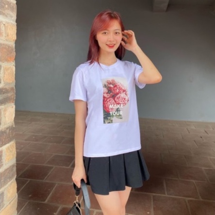 Áo phông Halan Make Your thun cotton sang xịn mịn chính hãng