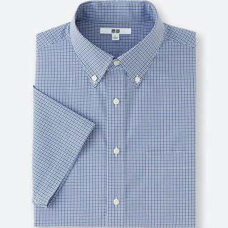 UNIQLO SƠ MI CỘC TAY EASY CARE COTTON (HÀNG AUTH XÁCH TAY)