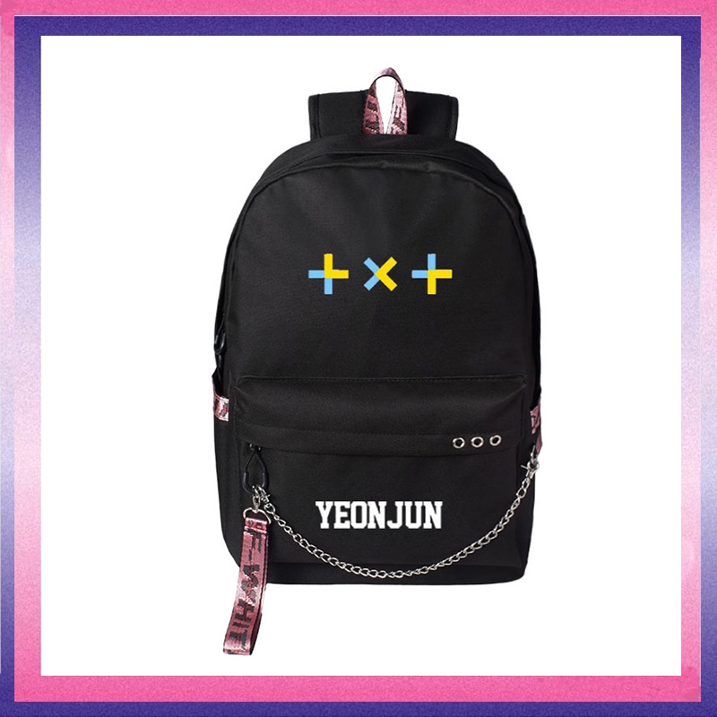 Balo học sinh lỗ hình nhóm nhạc KPOP txt Same