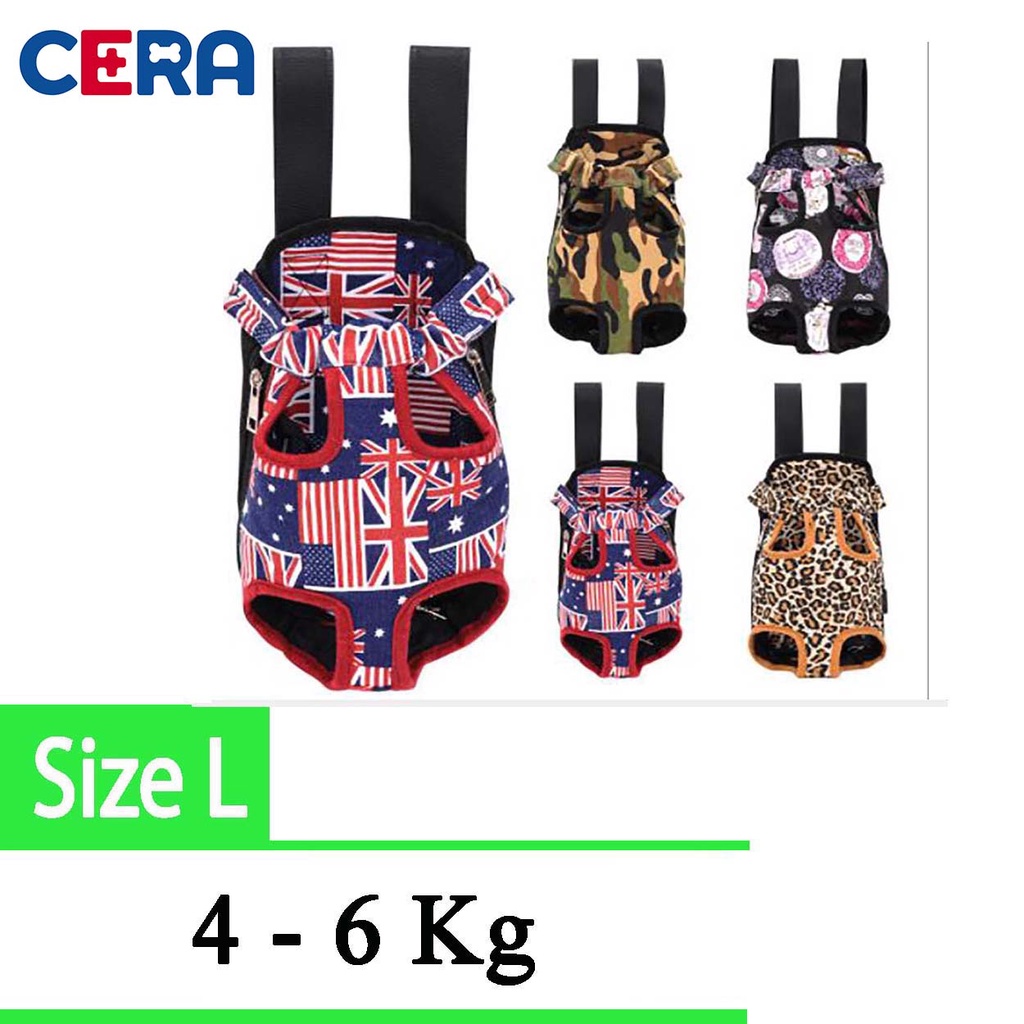 Balo - Địu Vải Vận Chuyễn Cho Chó Mèo - Balo 002