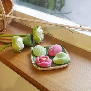 bộ khuôn sen silicone chè trôi nước