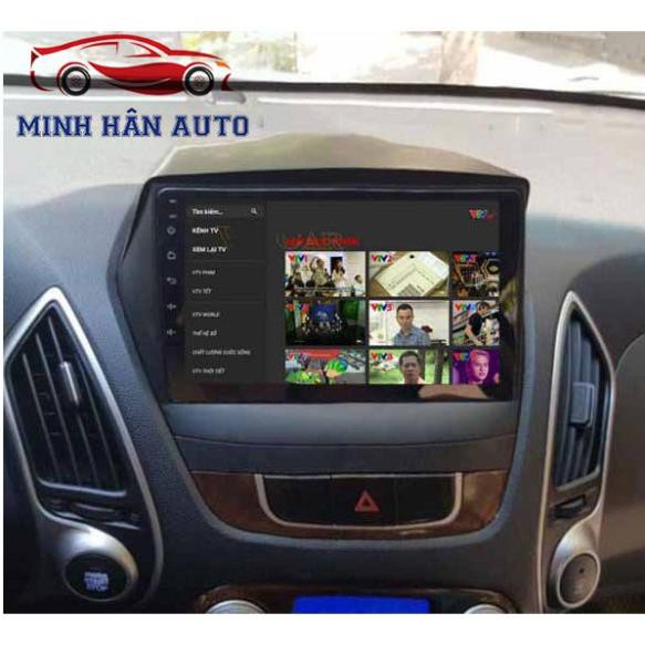 Bộ màn hình ANDROID cho xe HYUNDAI TUCSON 2010,RAM 1G,ROM 16G - dvd oto gia re,cai dat vietmap cho xe hoi