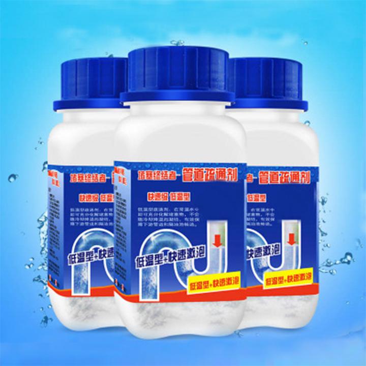 Lọ Bột Thông Cống Thần Thánh Giúp Thông Bồn Cầu,Cống Thoát Nước, Bồn Rửa Mặt Cực Mạnh Và Hiệu Qủa