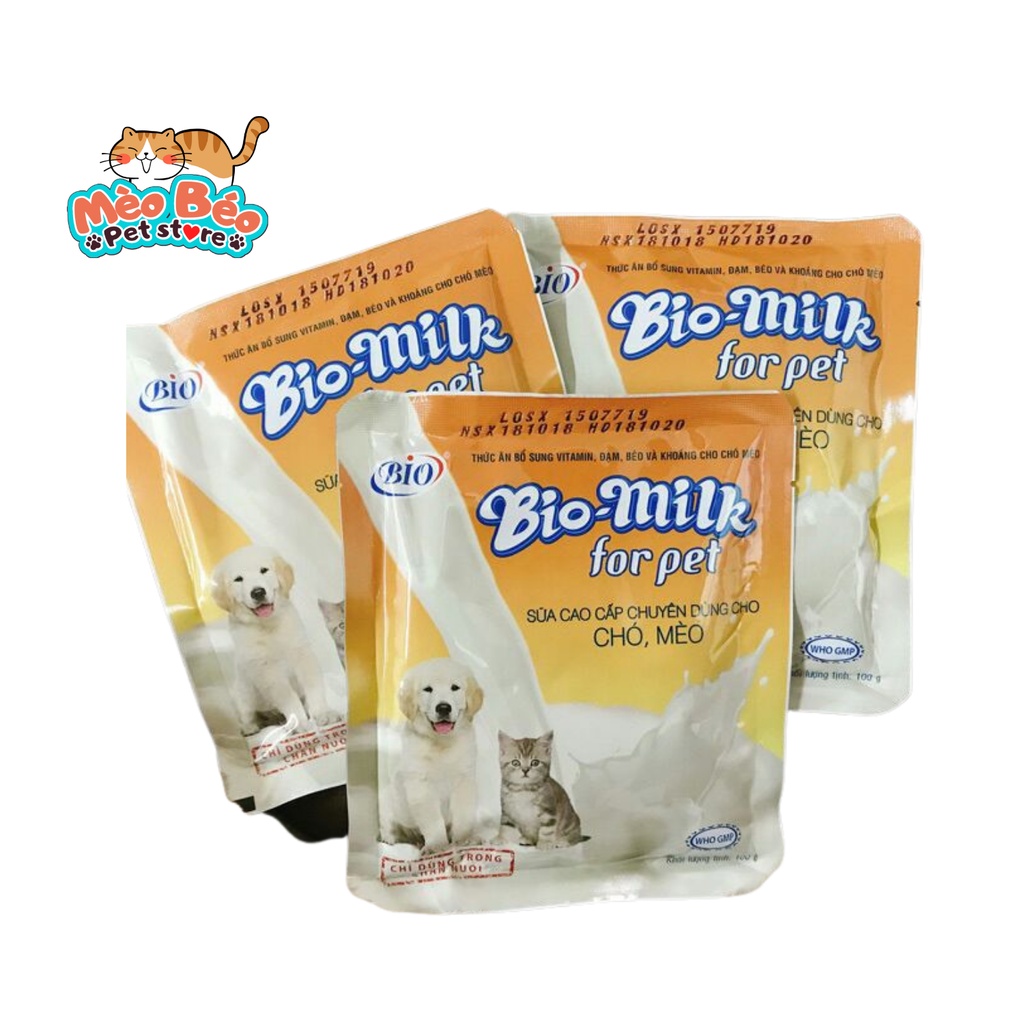 Sữa cho chó mèo Bio Milk for pet