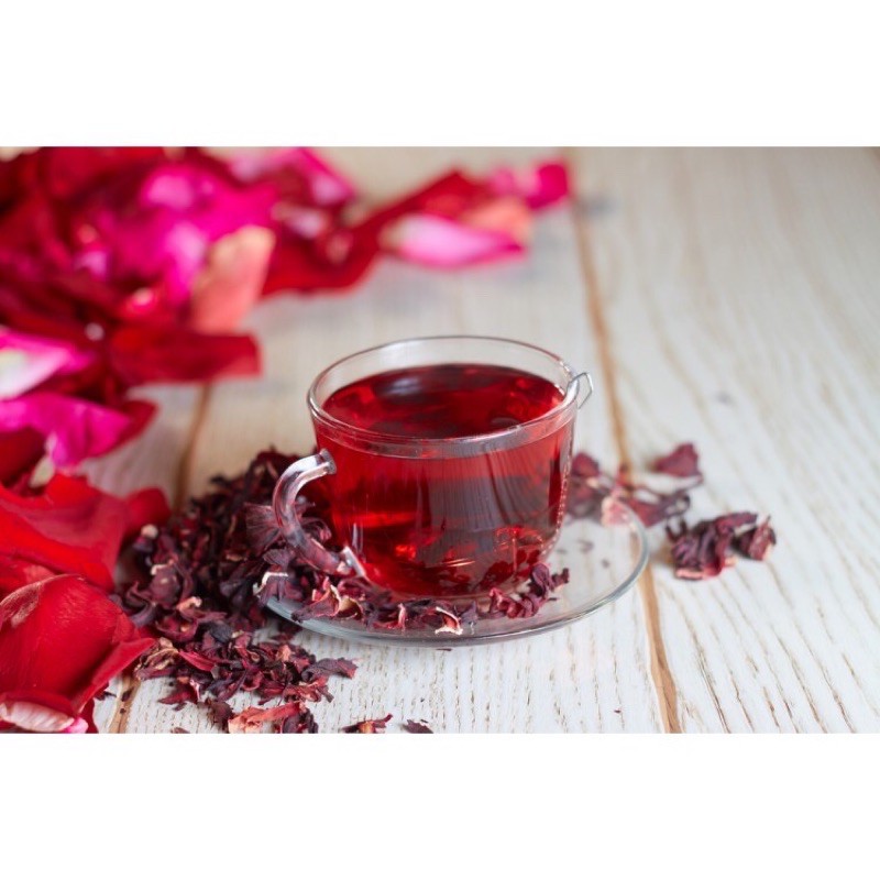 Trà Atiso Đỏ Hoa dâm bụt ( Hibicus) sấy khô túi 100g