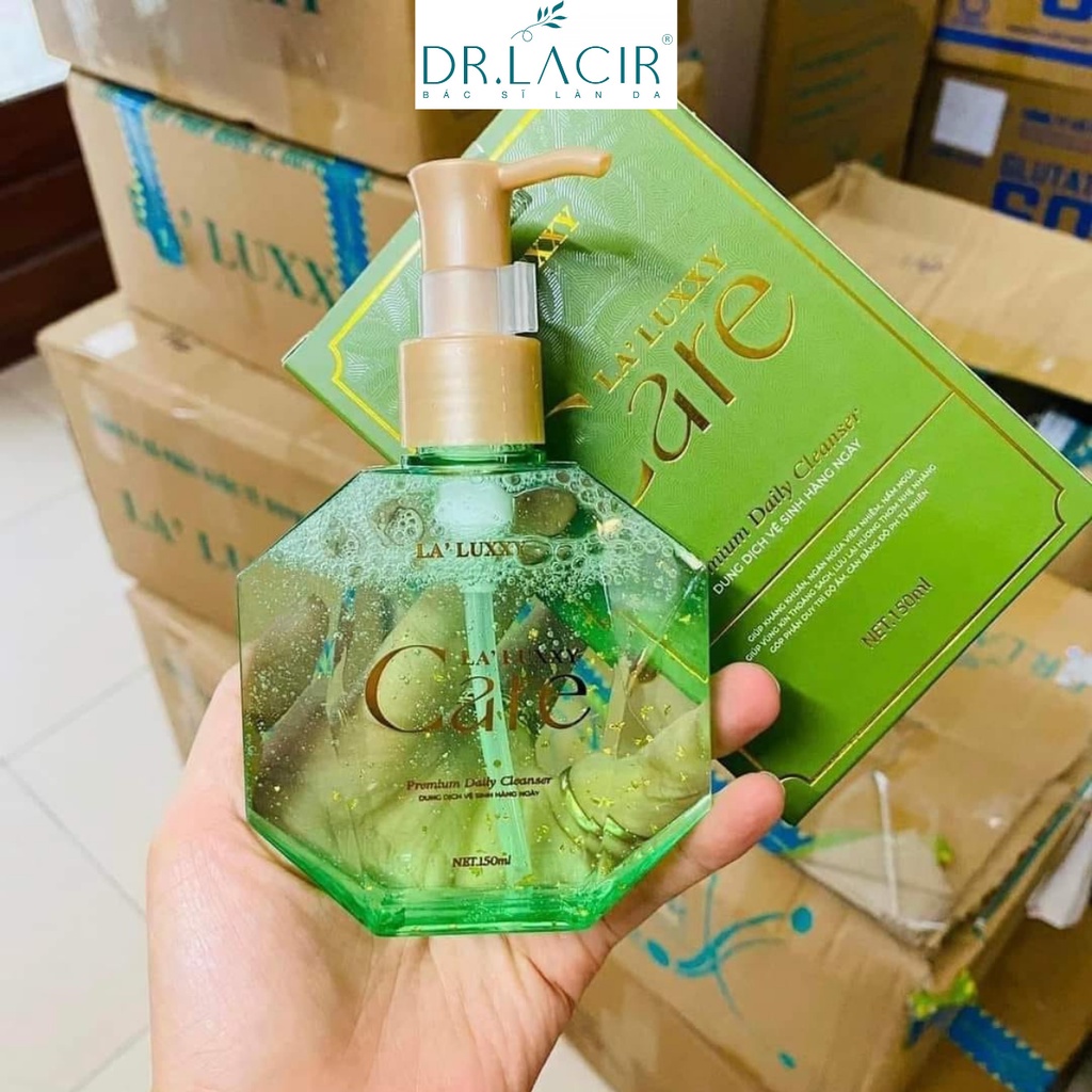Dung dịch vệ sinh La’Luxxy Care anhthushop Dr Lacir chính hãng giúp ngừa nấm ngứa kháng khuẩn duy trì độ ẩm 150ml