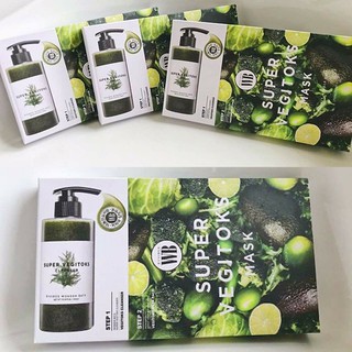 (Hộp 6 CÁI) MẶT NẠ RAU CỦ Thải Độc Super Vegitok Mask