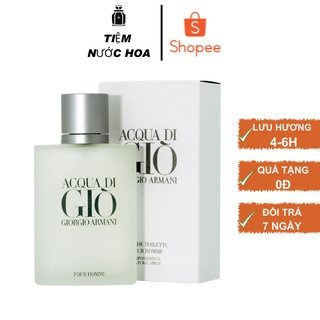 Nước hoa giò trắng nam armani acqua di gio pour homme edt - hương thơm nam tính mạnh mẽ