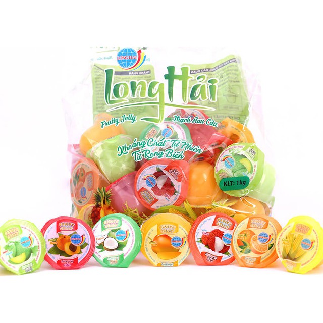 Thạch Rau Câu Long Hải Gói 416gr