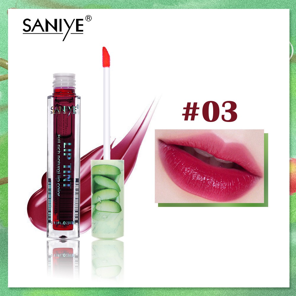 [Hàng mới về] Son tint SANIYE chiết xuất từ lô hội chống thấm nước 3 màu sắc tùy chọn L1139 | BigBuy360 - bigbuy360.vn