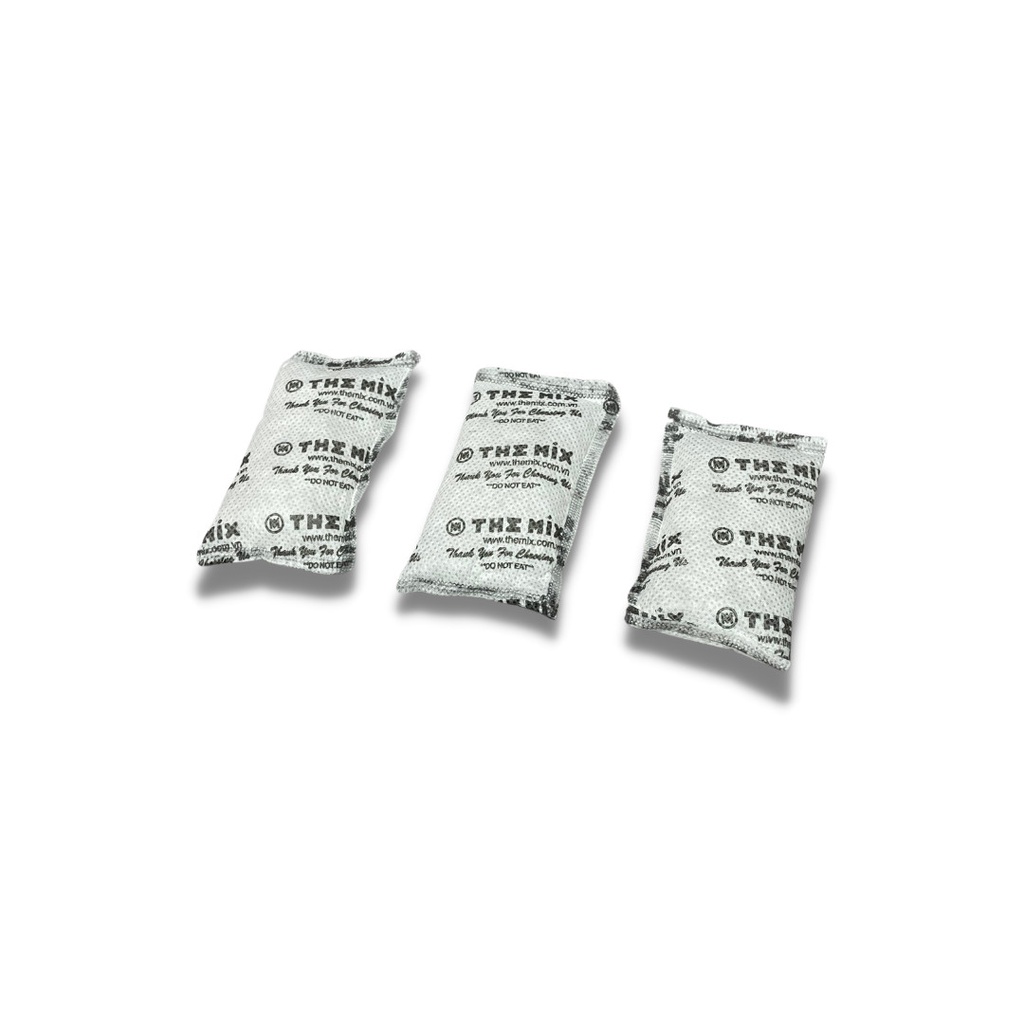 Gói hút ẩm Silicagel Thương Hiệu The Mix, Combo 10 Túi 50g cỡ to