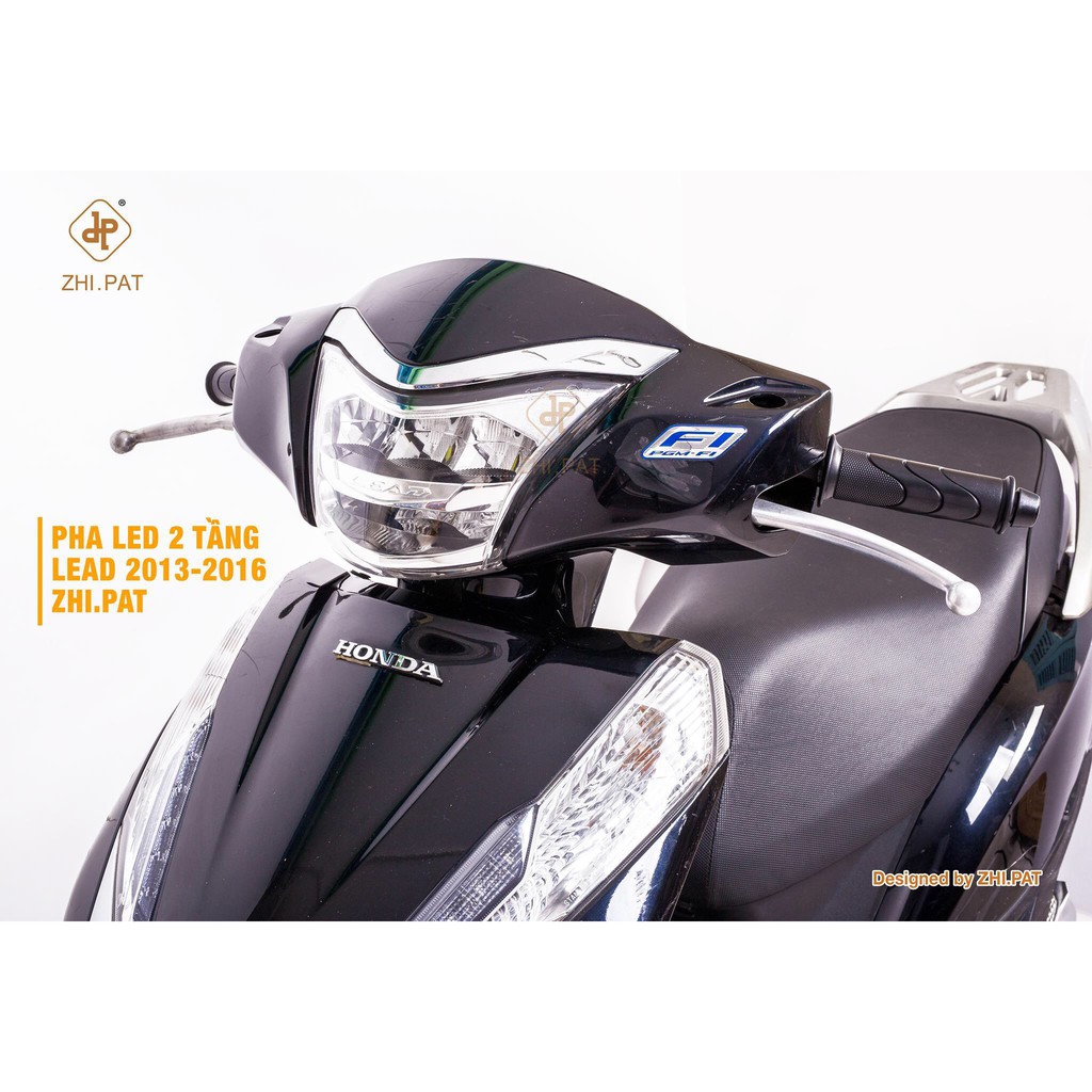 ĐÈN PHA LED 2 TẦNG ZHIPAT LẮP CHO XE LEAD 2013-2016