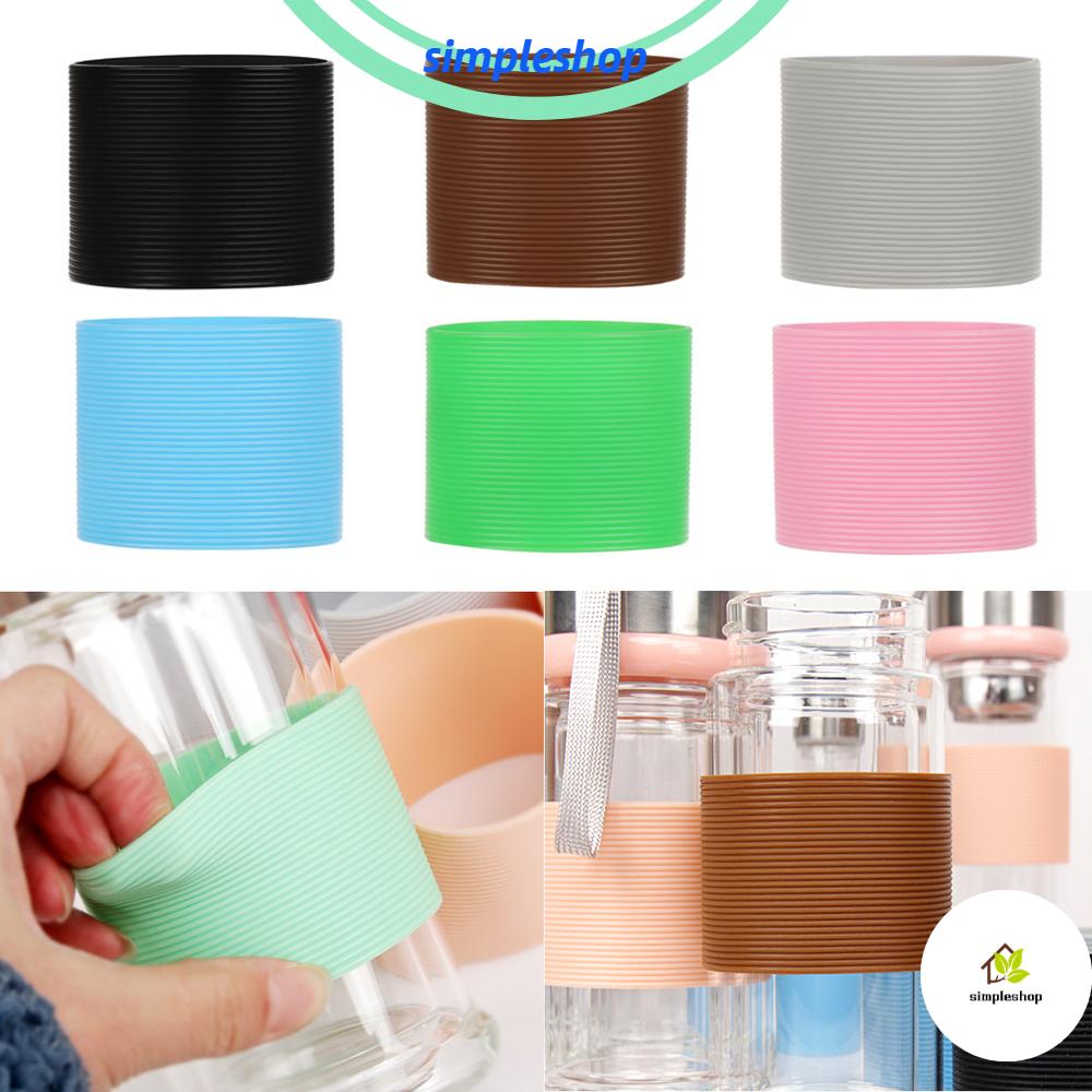Thảm bọc ly nước bằng silicon chống trượt không gây bỏng tiện dụng
