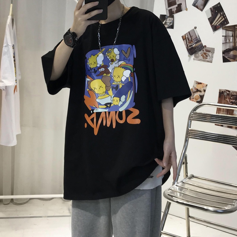 Áo Thun Tay Ngắn Thời Trang Cho Nam Size M-5XL