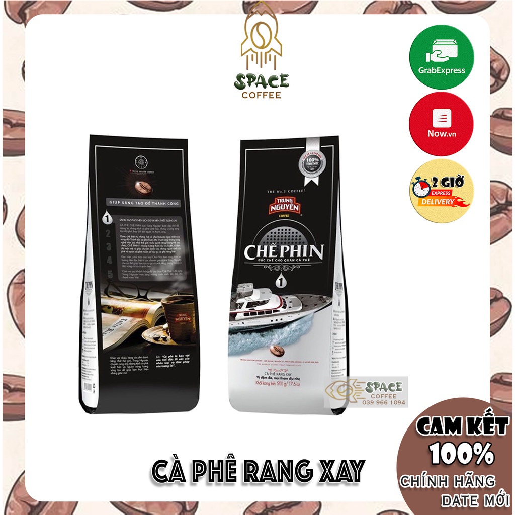 Cà Phê Trung Nguyên - Tem Chính Hãng- (Chế Phin 1, 2, 3, 4, 5) - gói 500g