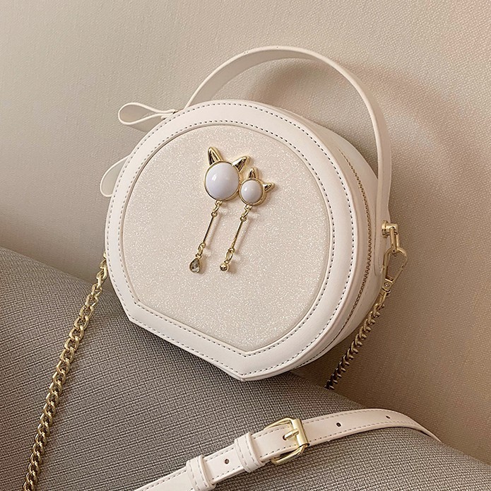 [Mã WABRWB24 giảm 30K đơn 99K] Faya -Túi xách dáng tròn bling bling dễ thương T962 | BigBuy360 - bigbuy360.vn