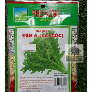 Hạt giống Tần ô ( Cải cúc ) Phú Nông