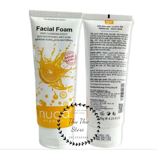 Sữa Rửa Mặt Nuca Sáng Da Dưỡng Ẩm Ngừa Mụn 120ml