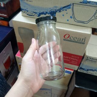 Set 3 Chai Thủy Tinh Đựng Sữa Hạt 250ml