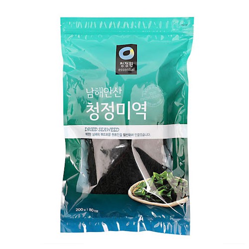 Lá Rong Biển Khô Daesang 200g Nấu Canh Rong Biển Hàn Quốc
