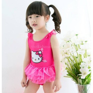Combo bộ bơi kitty và khủng long cho bé