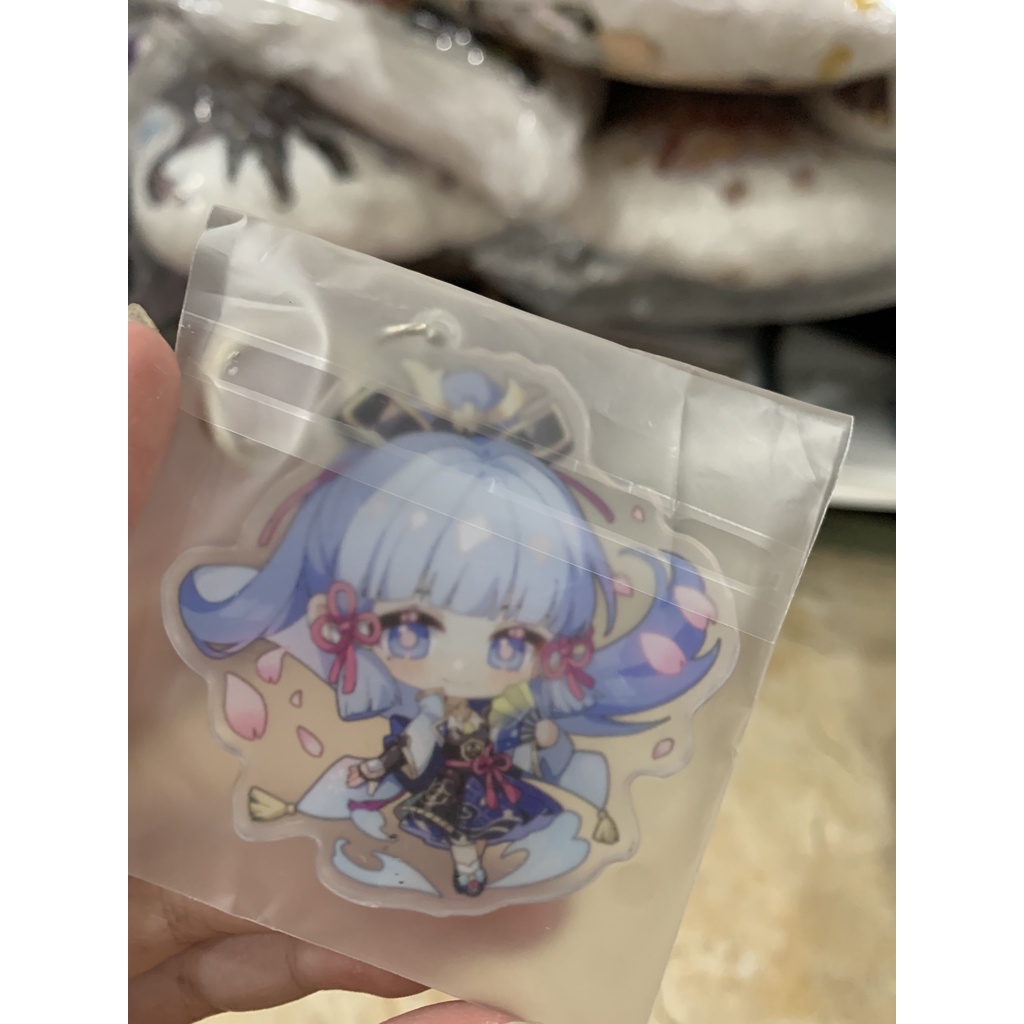 Móc khóa genshin impact cute ayaka yoimiya sayu eula rosaria yanfei kazuha