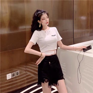 ÁO CROPTOP KHOEN BỤNG NGẮN 🦩🦩🦩