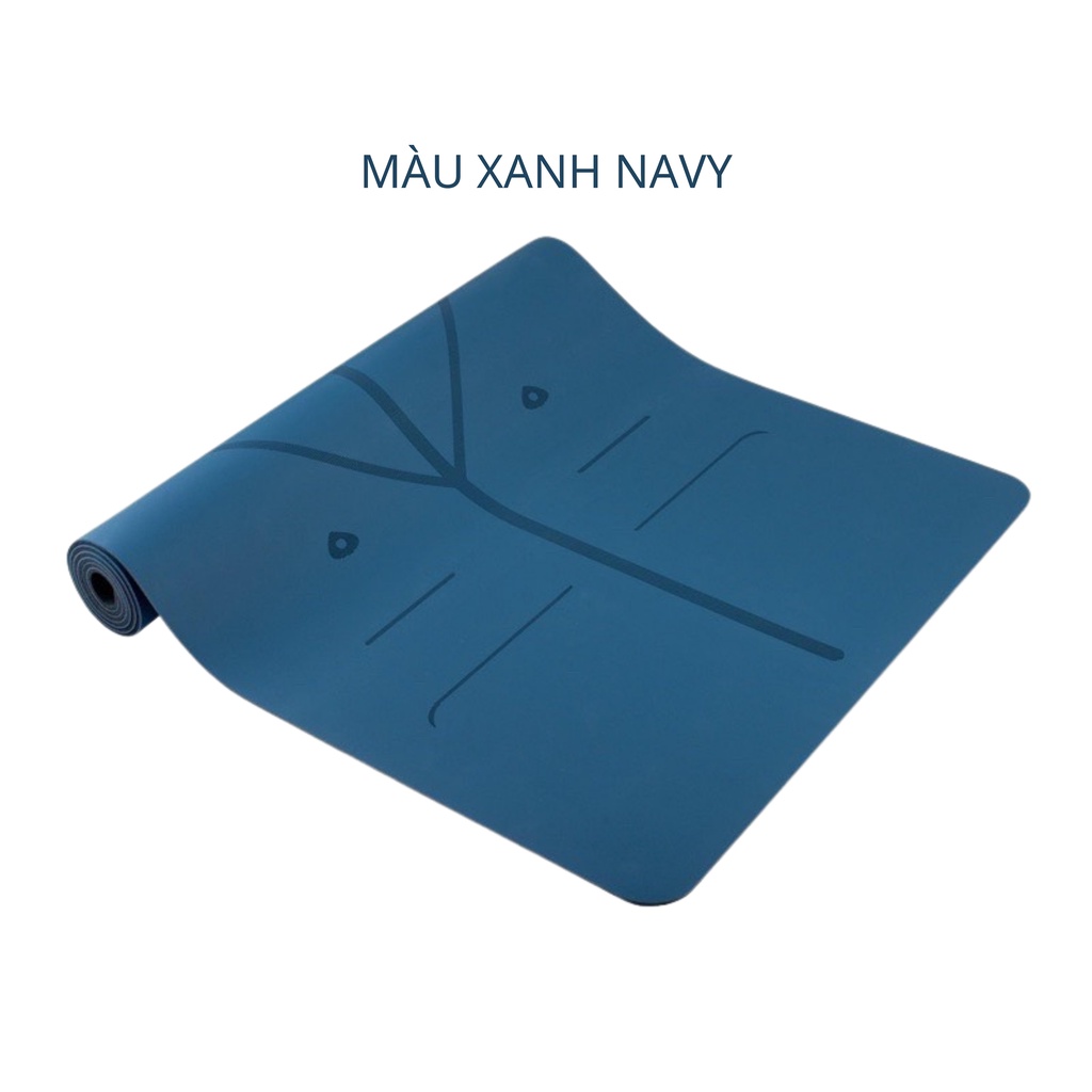 [KHO SỈ] Thảm Tập YOGA Định Tuyến 8MM 1 Lớp Chuẩn TPE Cao Cấp Chống Trơn Trượt Bảo Hành 1 Năm