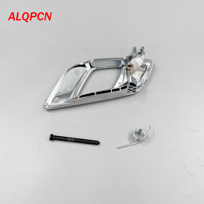 Tay nắm cửa bên trong màu bạc cho ford ranger Mazda Bt50 2012-2019 everest 2015-2019