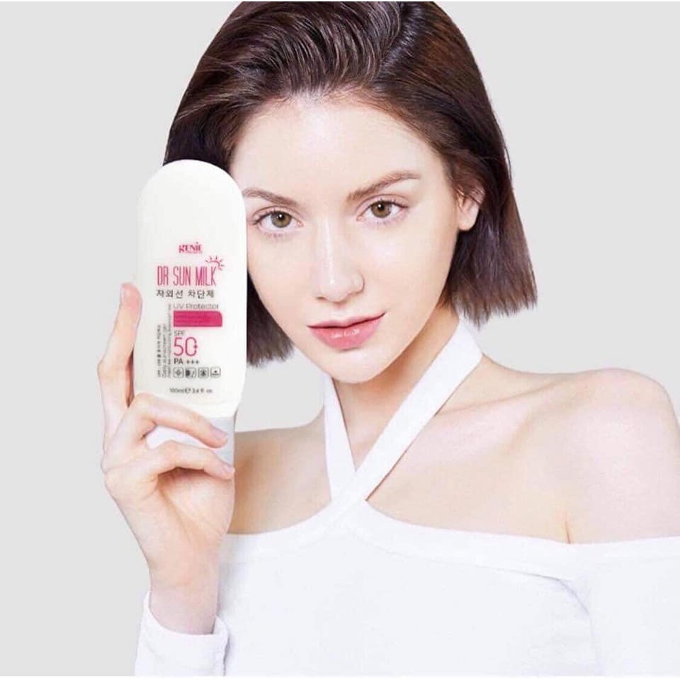 KEM CHỐNG NẮNG DR SUN MILK GENIE 100ML CHÍNH HÃNG (CHỐNG NẮNG HELLO GENIE MẪU MỚI)