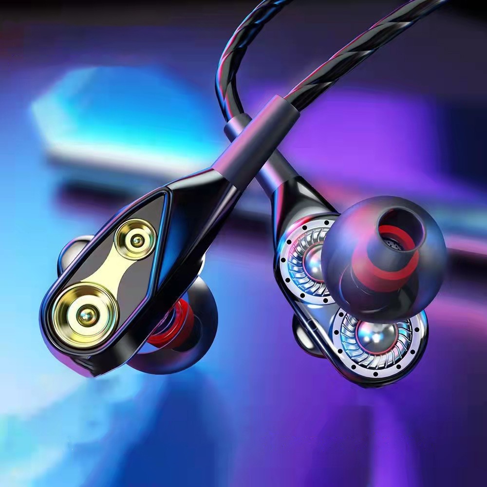A🔥 Tai Nghe Máy Tính Điện Thoại Nhét Tai Có Dây In Ear Gaming Chơi Game Có Mic Cho PC và điện thoại máy tính bảng