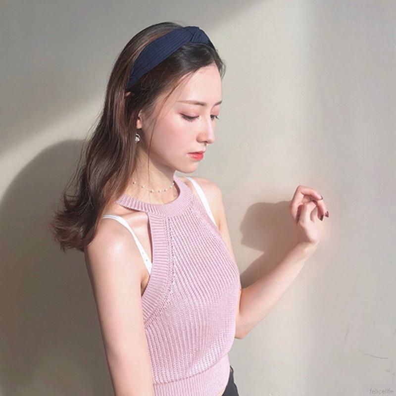 Băng đô vải thắt nút thời trang cá tính