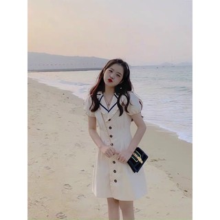 VÁY CỔ VEST - kèm hình thật
