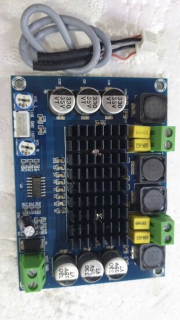 Mạch công xuất loa kéo 2 kênh class D 120w