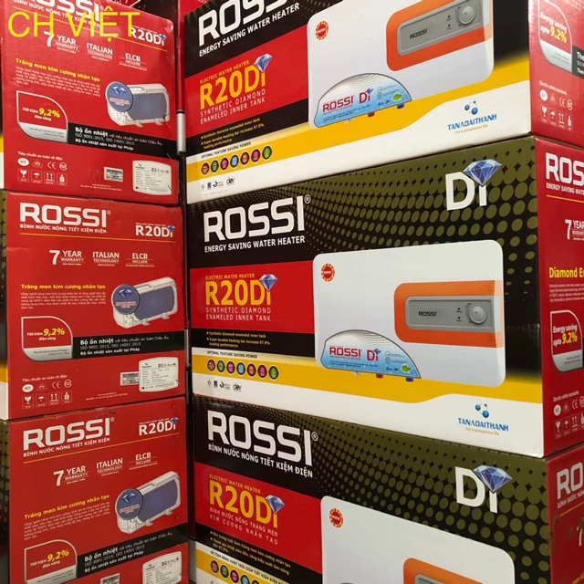 [Mã 155ELSALE giảm 7% đơn 300K] Bình nóng lạnh Rossi RDI20SL (20L) tiết kiệm điện