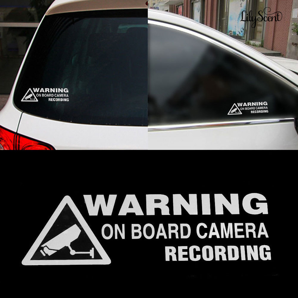 On Board Camera Car Styling Stickers Auto Decals Decor