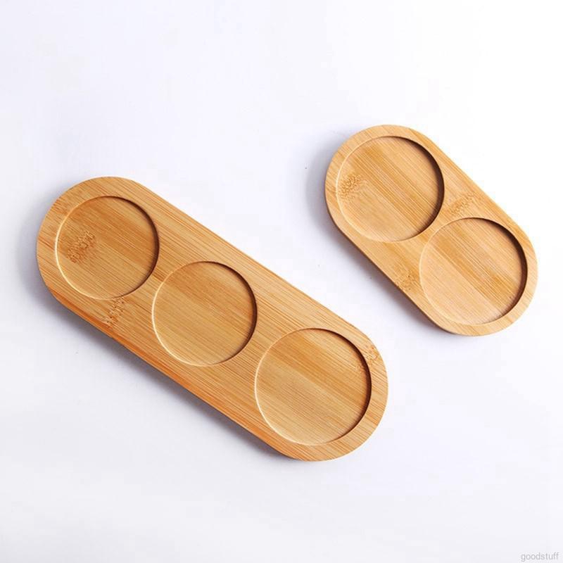 Khay đựng chai lọ kiểu 2/3 ô cho nhà tắm tiện dụng
