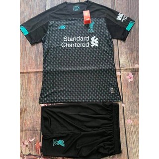 Bộ quần áo liverpool đen xanh 2019 2020