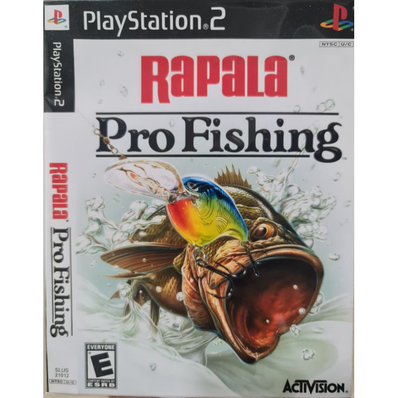 PS2 Game Disc-RAPALA Fishing (Pro Fishing) Tiền mặt khi giao hàng có sẵn