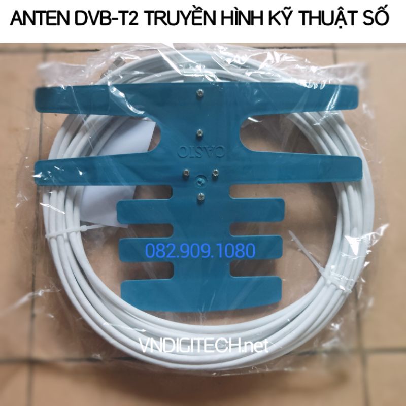 Anten DVB T2 UHF 5 chấn tử. anten tv thông minh dùng ngoài trời, trong nhà. phù hợp cho tivi tích hợp và đầu thu DVBT2