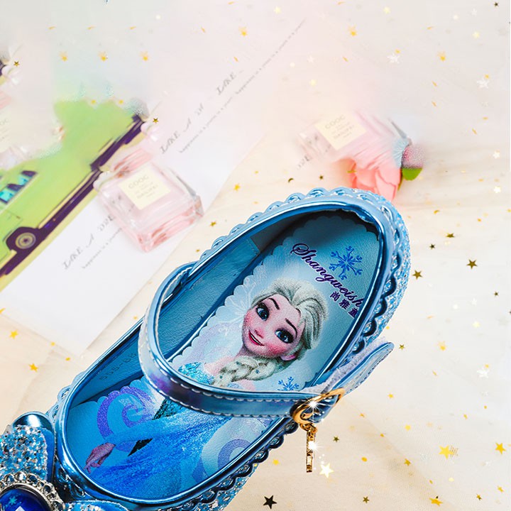 Giày cao gót công chúa Elsa cho bé gái - mẫu mới 2020 xinh lung linh