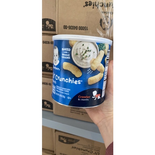 Bánh Gerber lùn dạng que cho bé từ 8m+