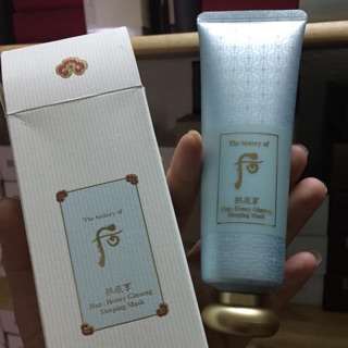 Mặt nạ ngủ Whoo nhân sâm mật ong Honey Ginseng Sleeping Mask