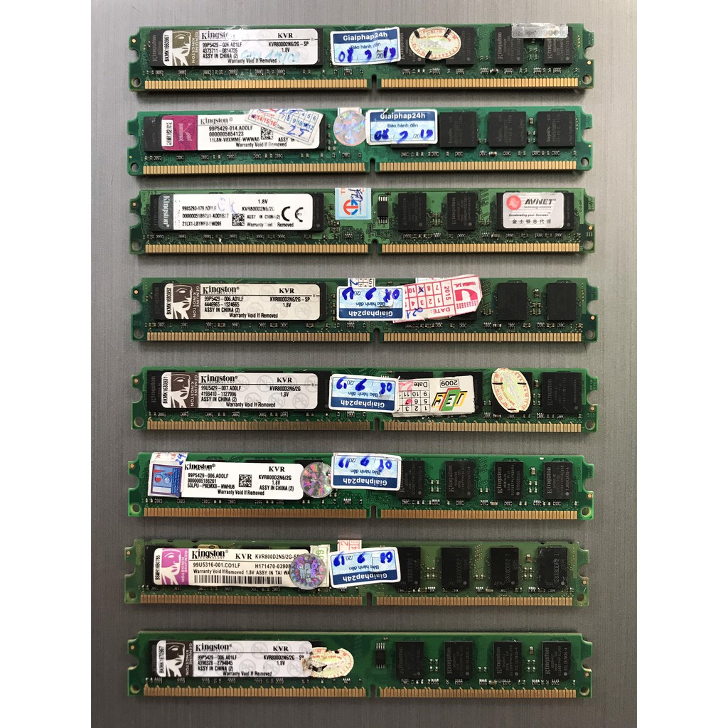 Ram Kingston 2GB DDR2 800MHz | WebRaoVat - webraovat.net.vn