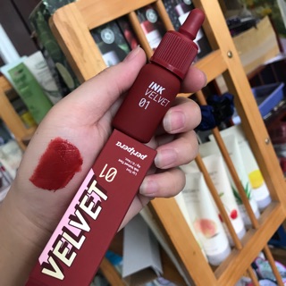 Màu 01 son kem ink velvet 2019