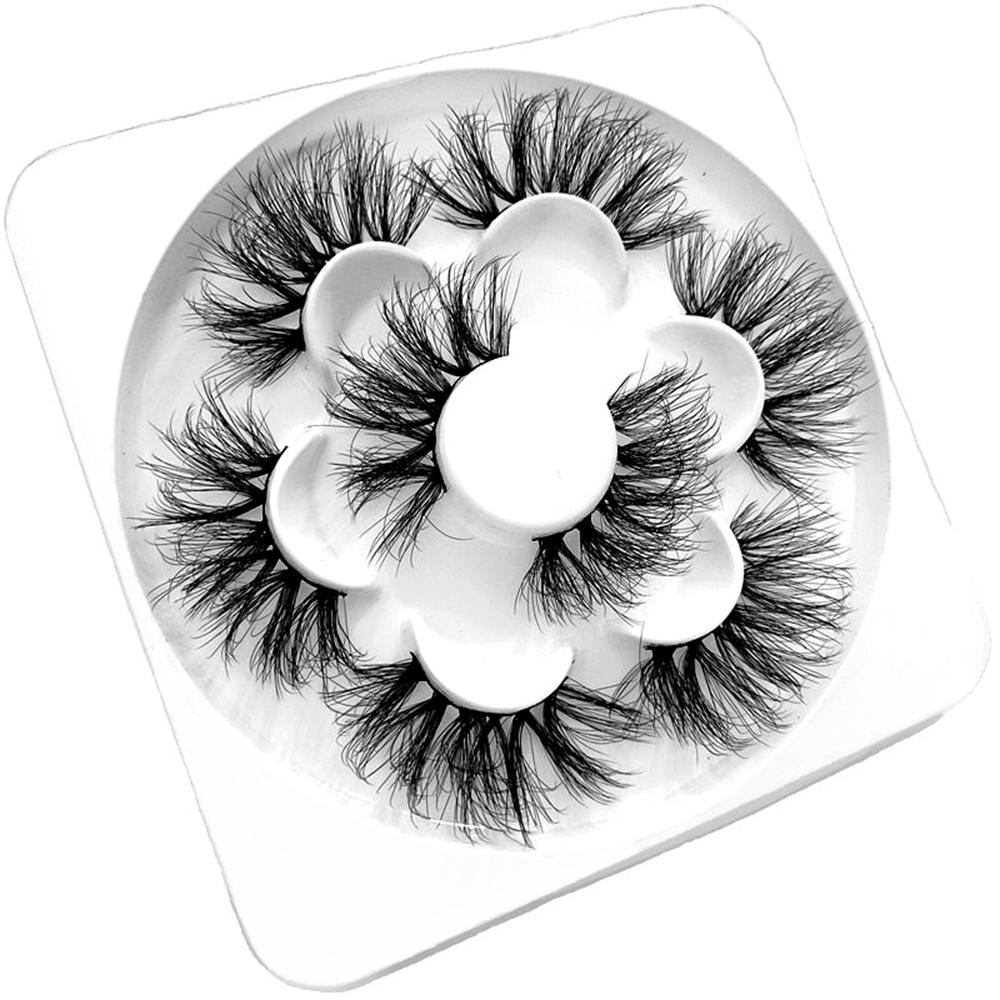 XIANTIN Set 4 Cặp Lông Mi Giả SKONHED Mềm Mại Và Dày Dặn